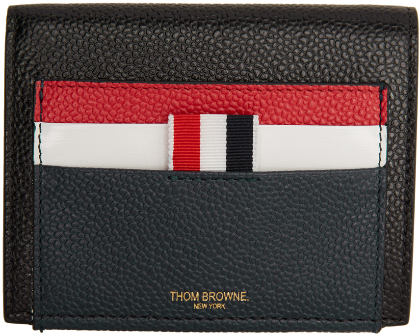 Thom Browne: Multicolor Billfold Card Holder | SSENSE