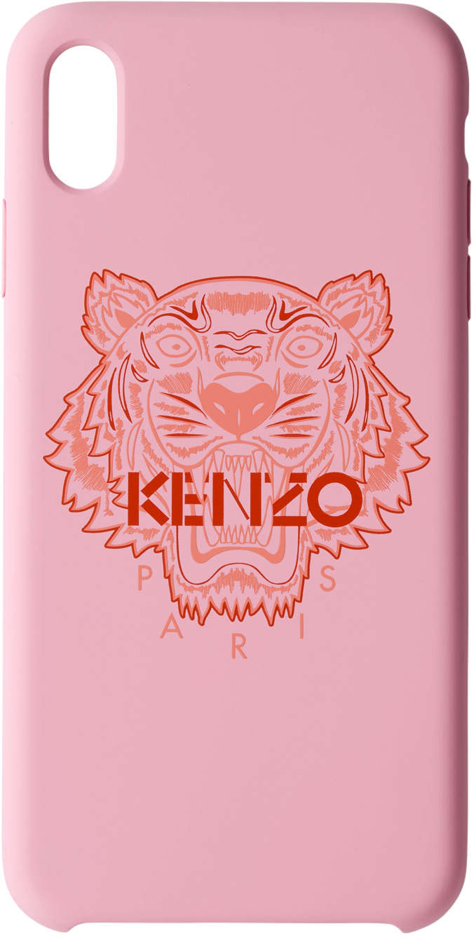 kenzo phone case pink