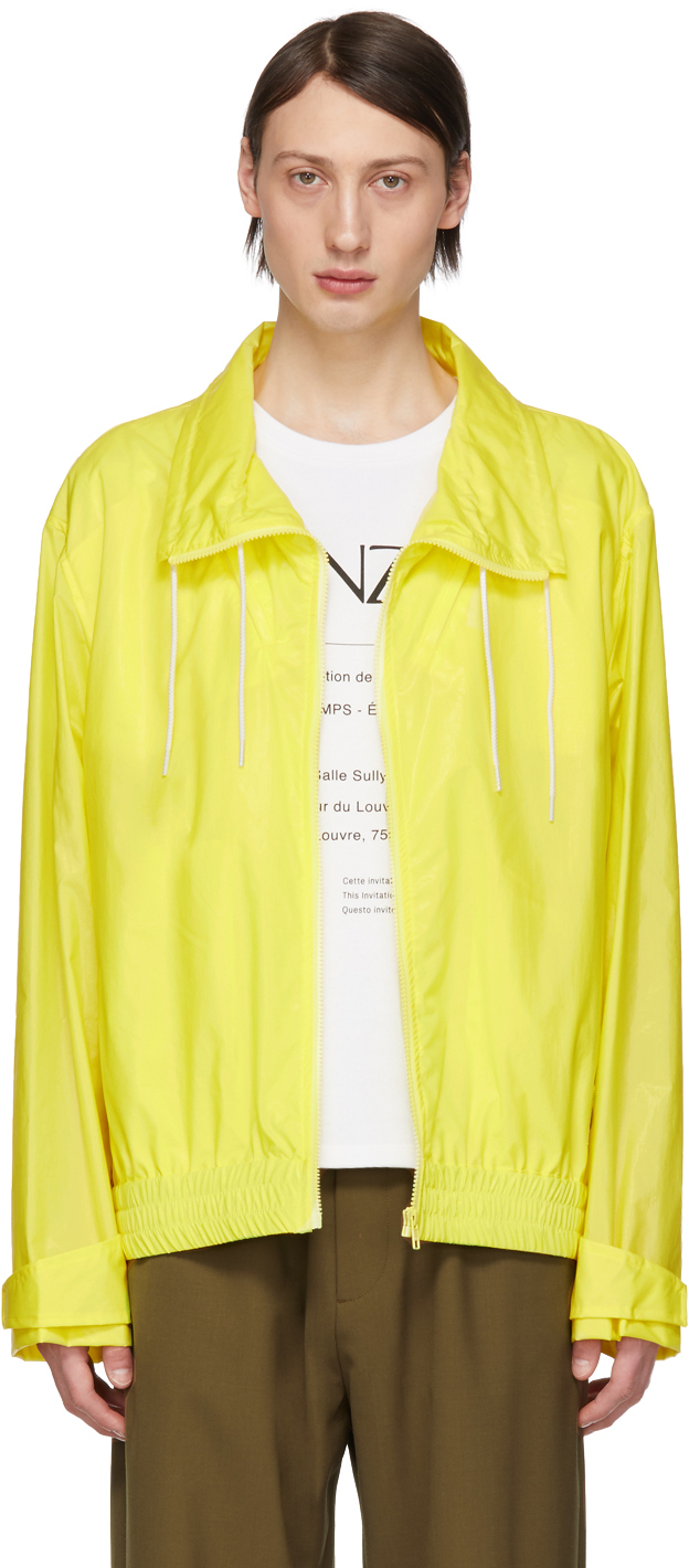 kenzo yellow coat