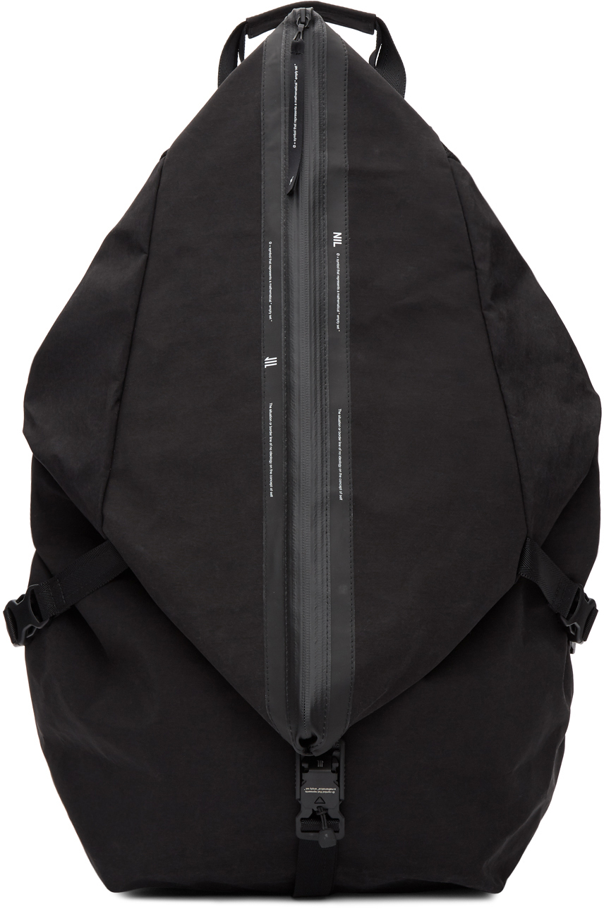 Julius: Black Niløs Edition Nylon Backpack | SSENSE