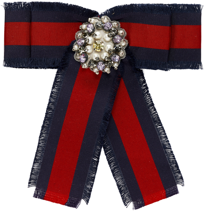 ribbon brooch