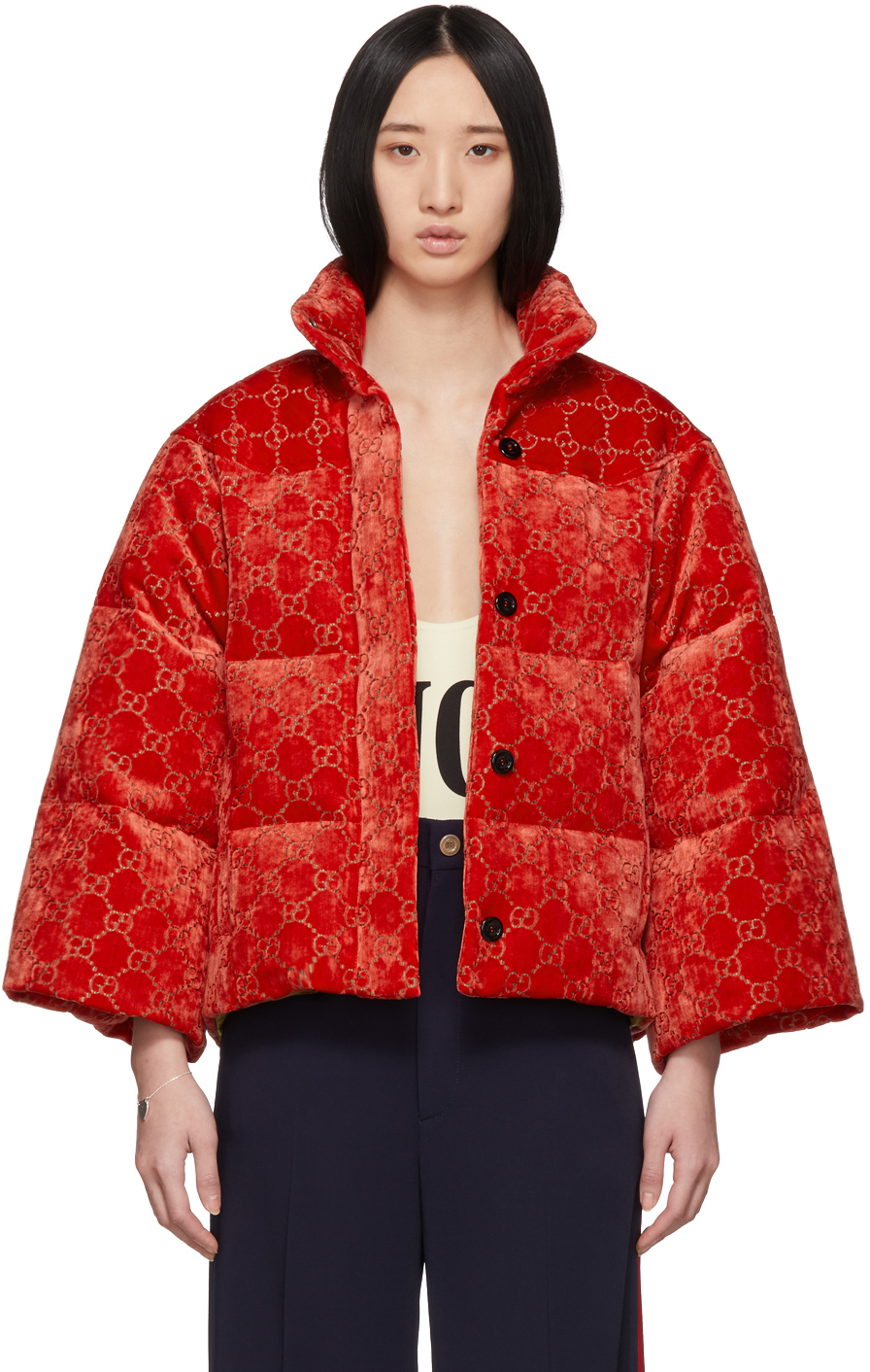 gucci velour jacket