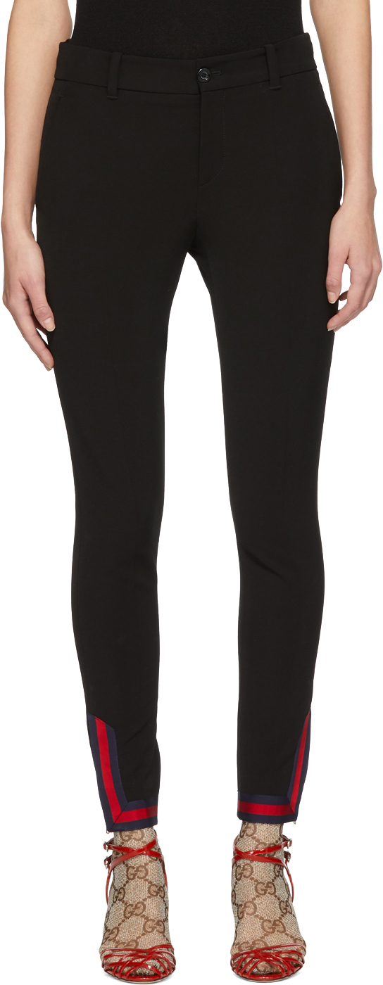 black gucci leggings