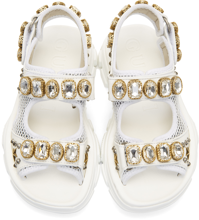 gucci bling sandals