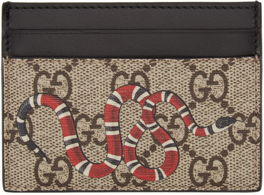 gucci card holder ssense