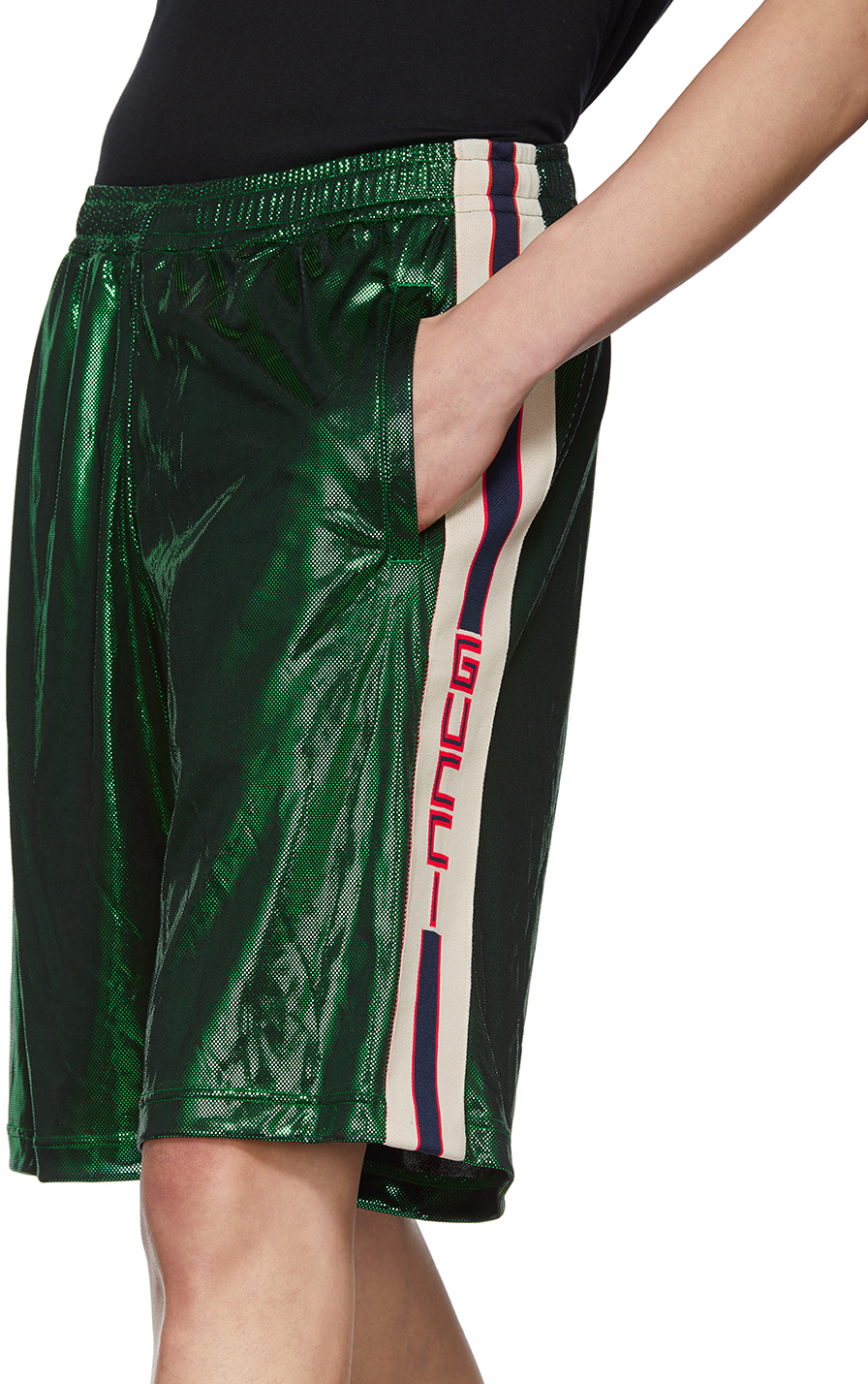 gucci green shorts