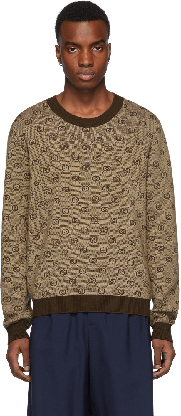 gucci brown sweatshirt