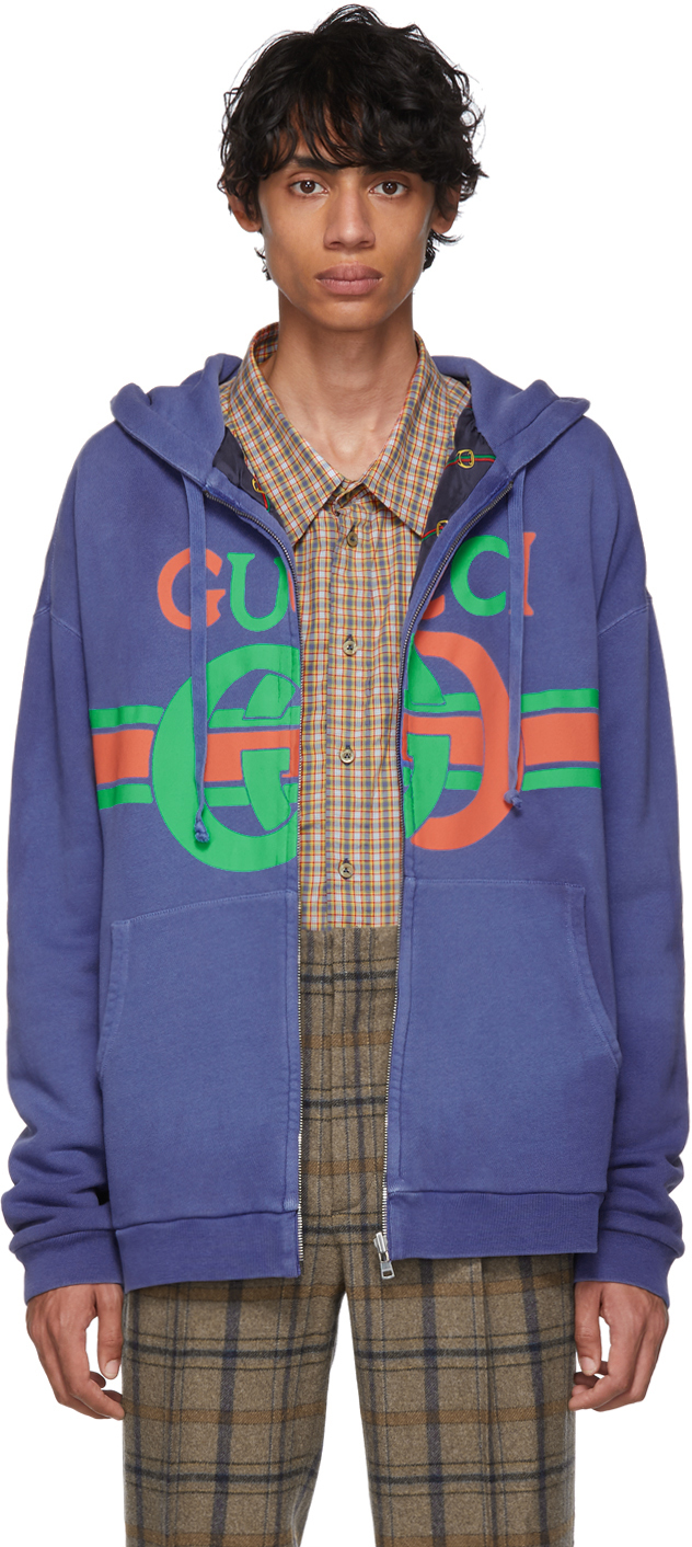 Light blue gucci hoodie Clearance