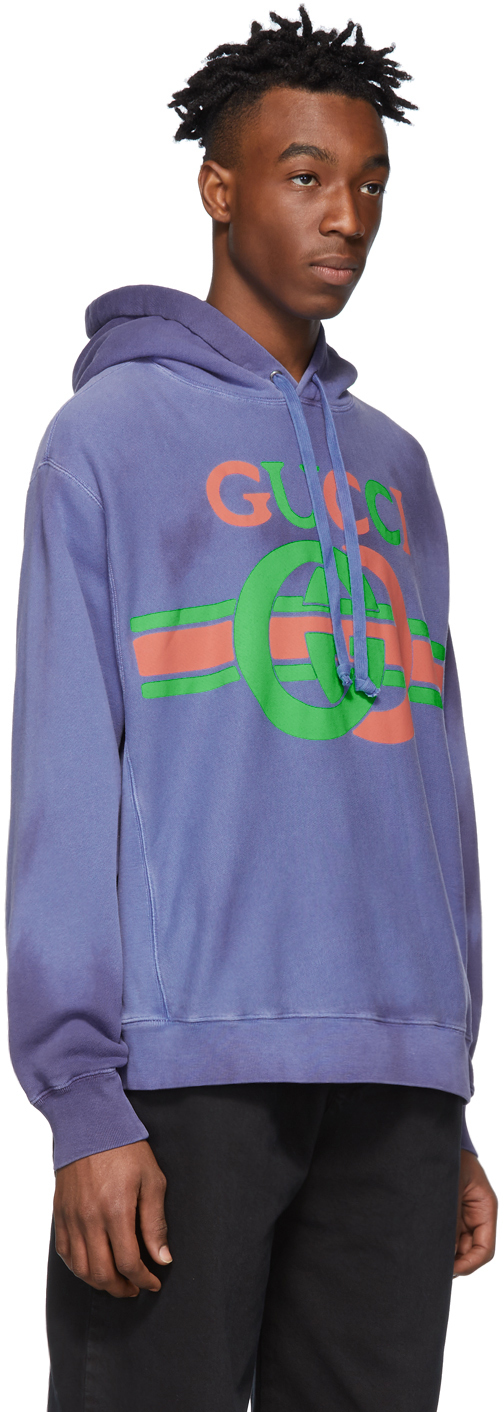 purple gucci sweatshirt