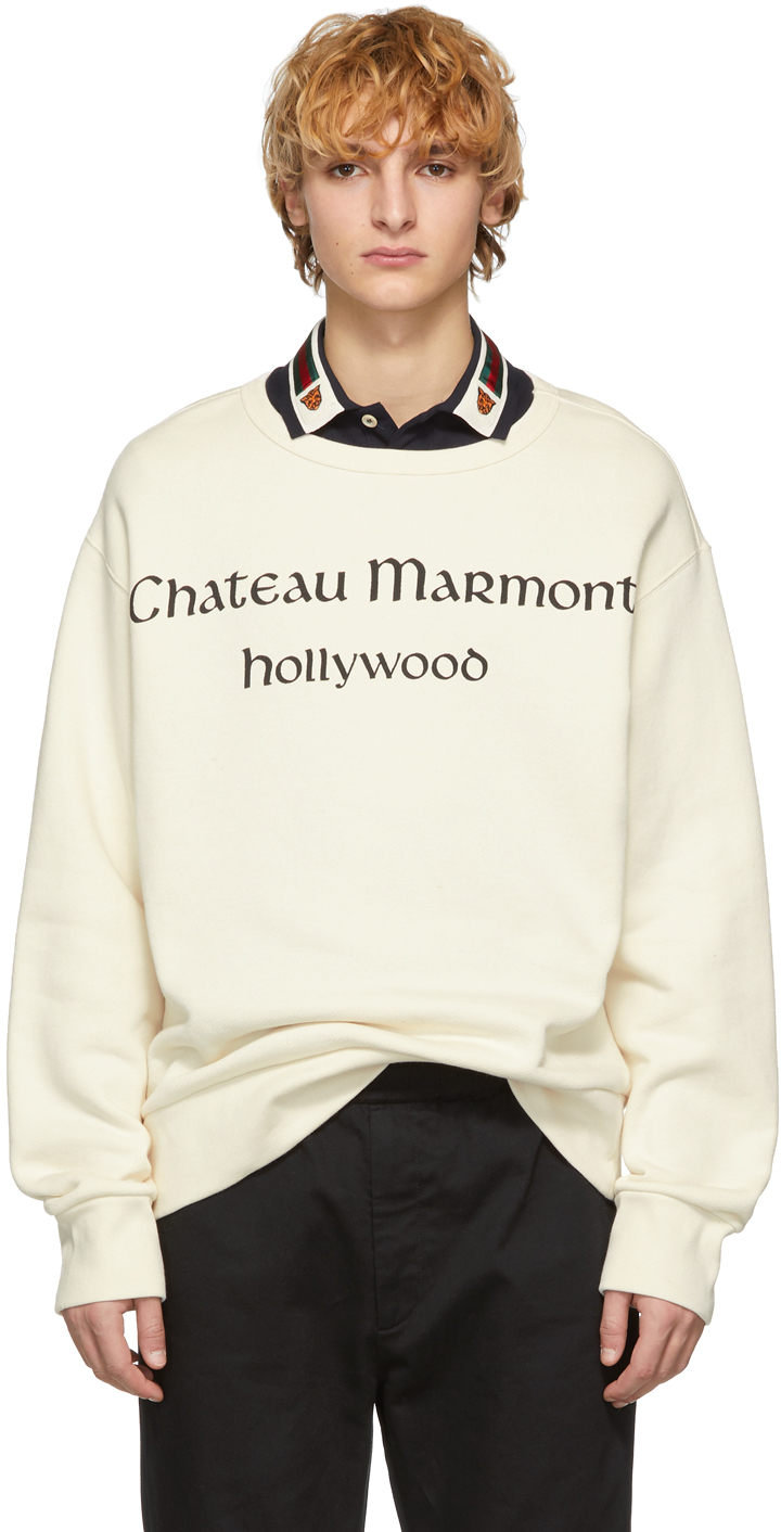 chateau marmont gucci sweatshirt