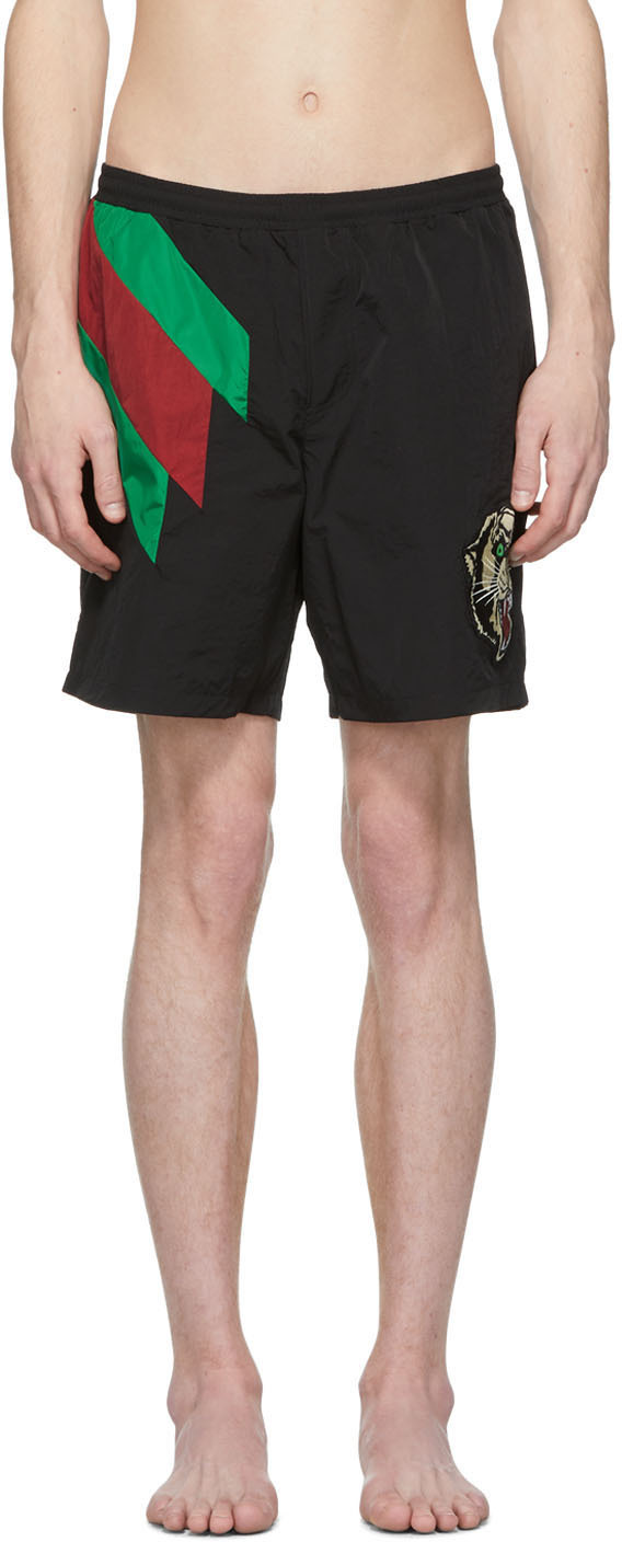 gucci swim shorts tiger