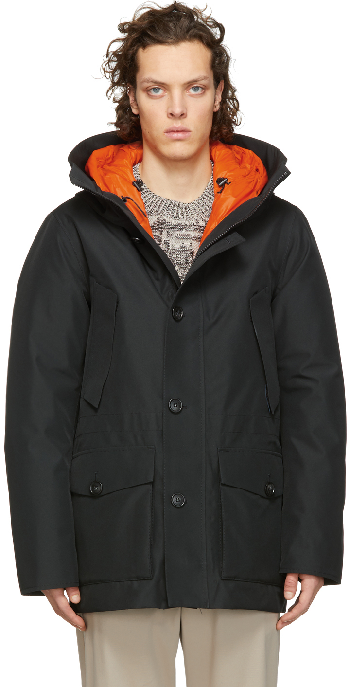 Woolrich: Black Down 'The Teton' Arctic Parka | SSENSE