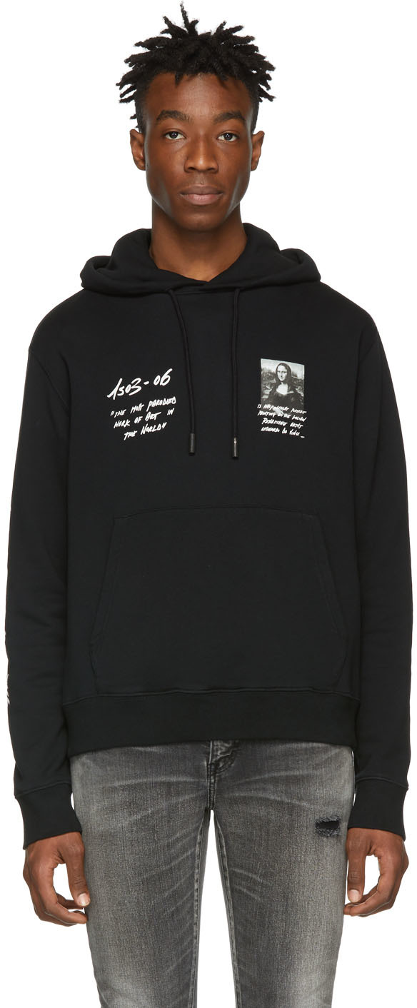 black mona lisa hoodie