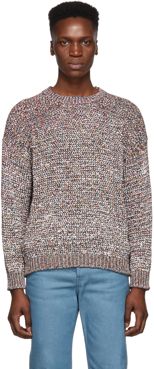 Loewe: Multicolor Mélange Sweater | SSENSE