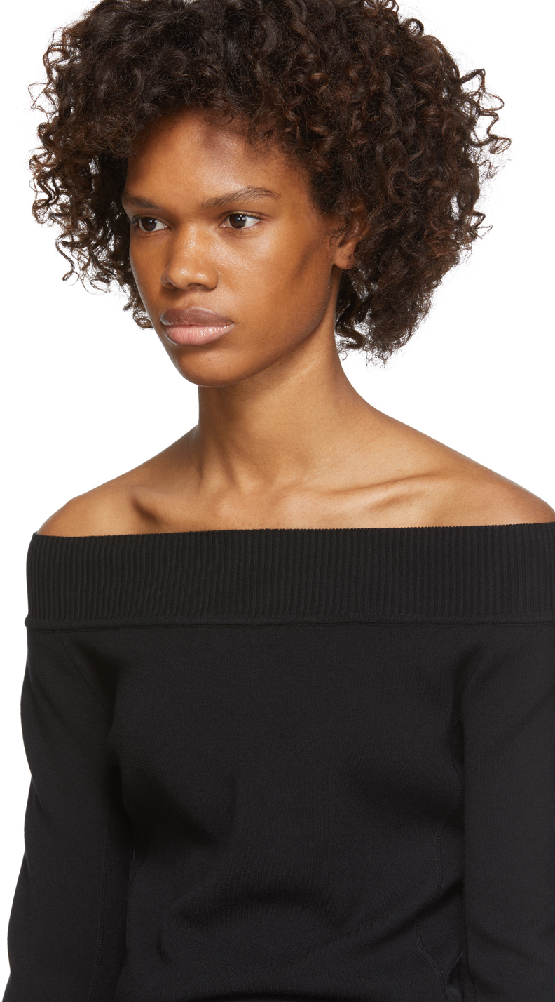 fendi off shoulder sweater