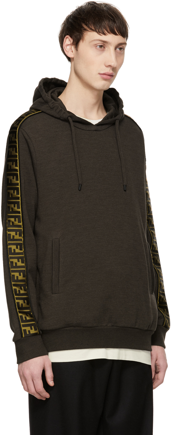 Fendi on sale tape hoodie