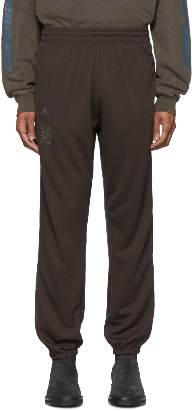YEEZY Brown 'Calabasas' Track Pants SSENSE UK