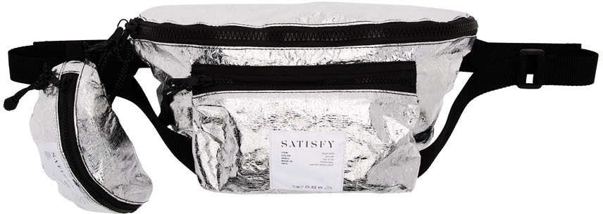 Satisfy: Silver Post-Run Belt Bag | SSENSE