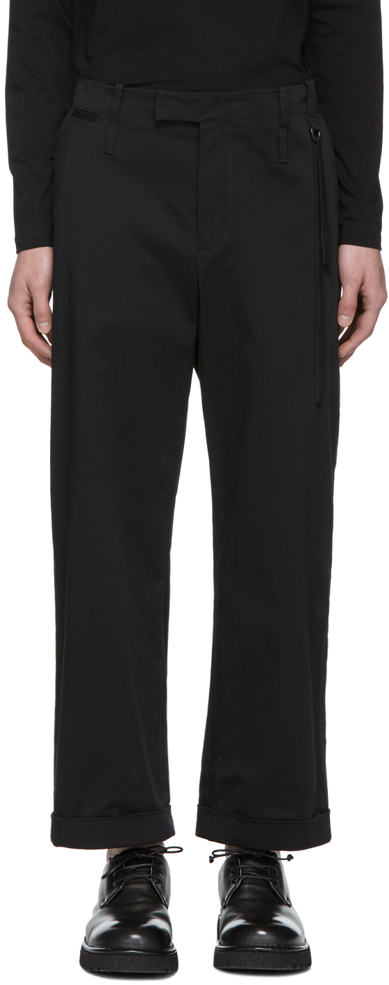 Craig Green: Black Uniform Trousers | SSENSE