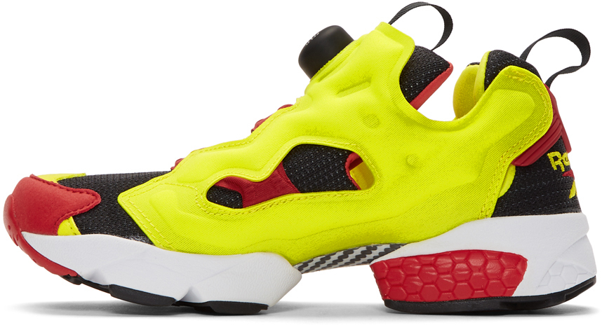 yellow reebok classics