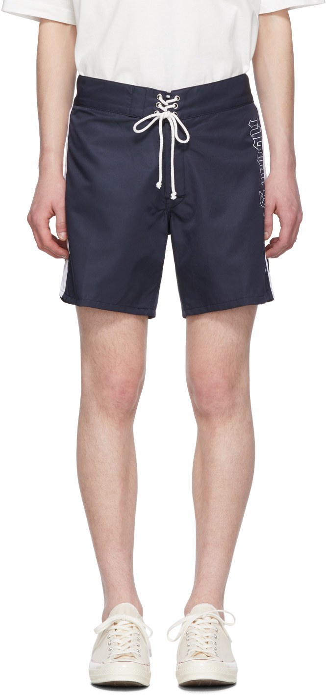 Noon Goons: Navy OE Shorts | SSENSE