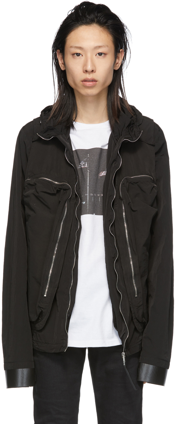 1017 ALYX 9SM: Black Convertible Jacket | SSENSE