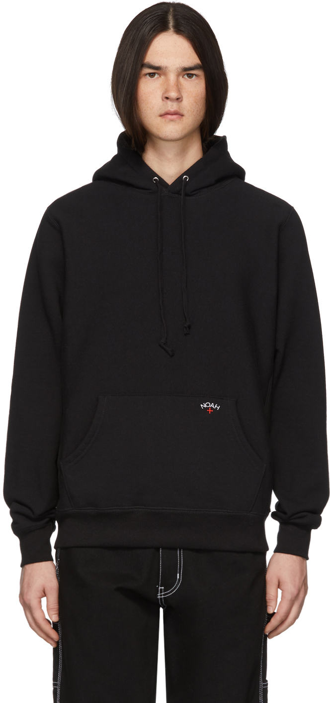 Noah: Black 'Hallelujah' Hoodie | SSENSE Canada
