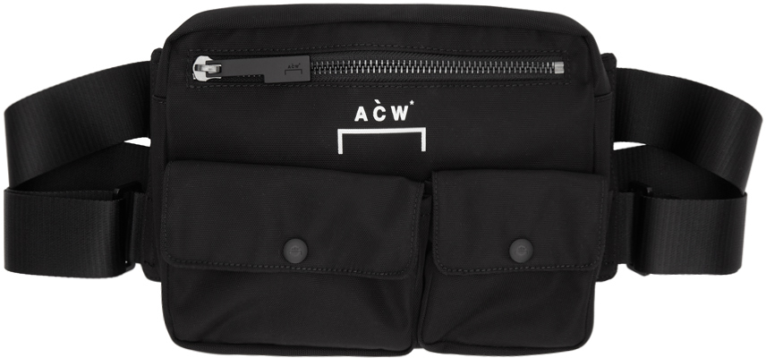 A-COLD-WALL*: Black Abdomen Pouch | SSENSE Canada