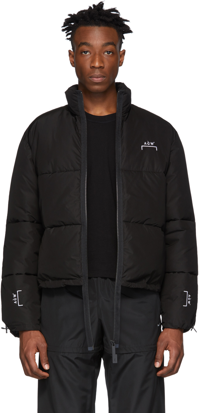 A-COLD-WALL*: SSENSE Exclusive Black Puffer Jacket | SSENSE