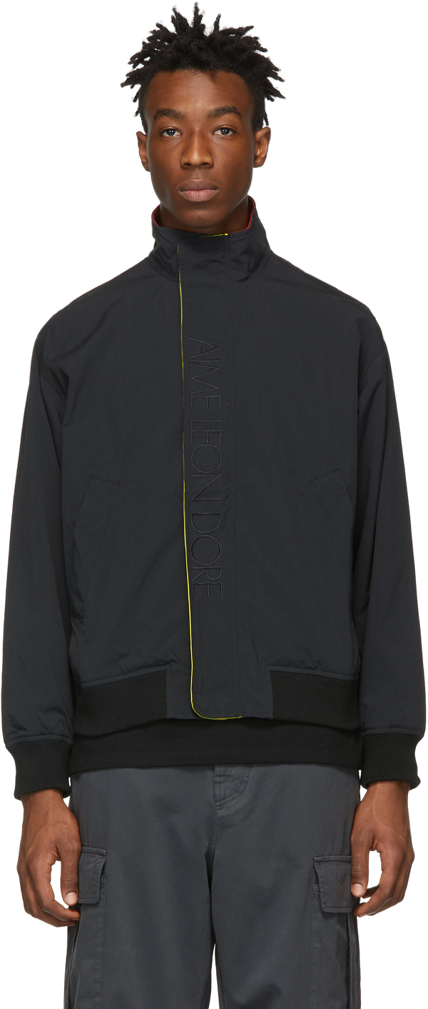 Aimé Leon Dore: Black Sailing Jacket | SSENSE