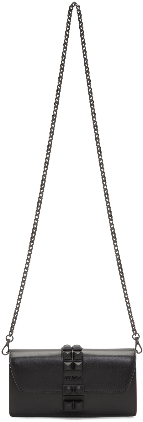 Prada: Black Mini Elektra Bag | SSENSE