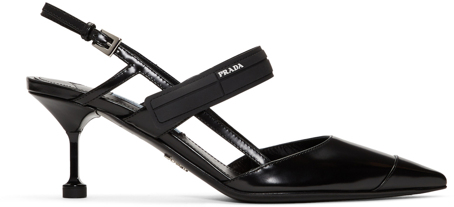 black prada heels