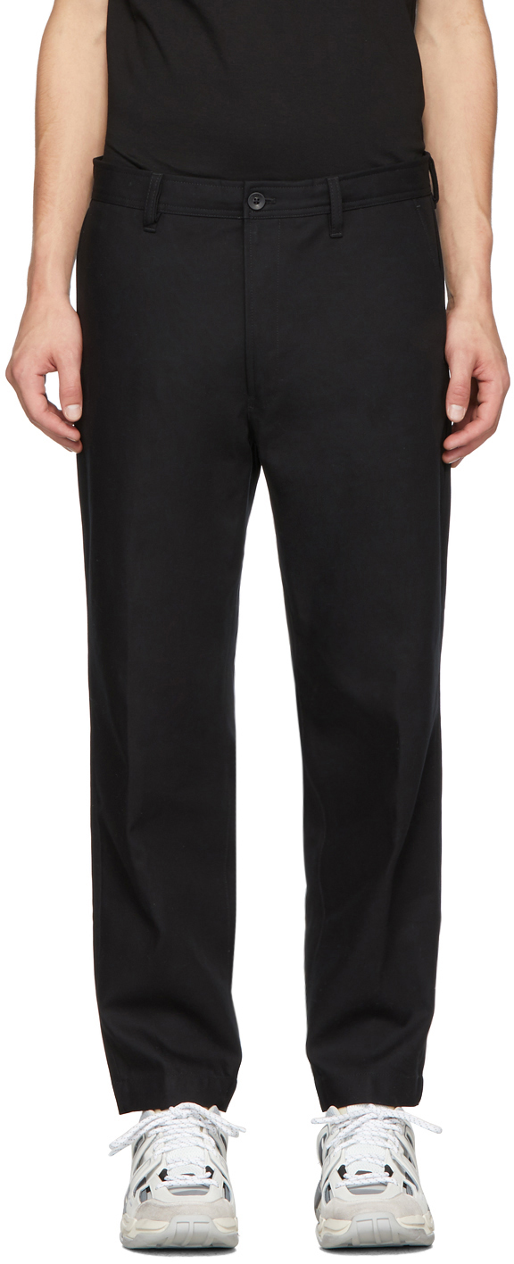 Diesel: Black P-Josh-L Chino Trousers | SSENSE UK