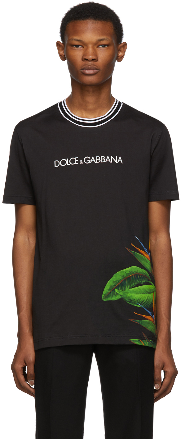 dolce gabbana black t shirt