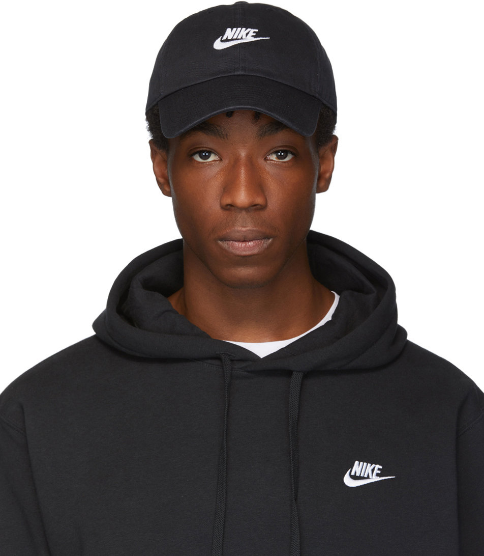 Nike: Black Heritage86 Cap | SSENSE UK