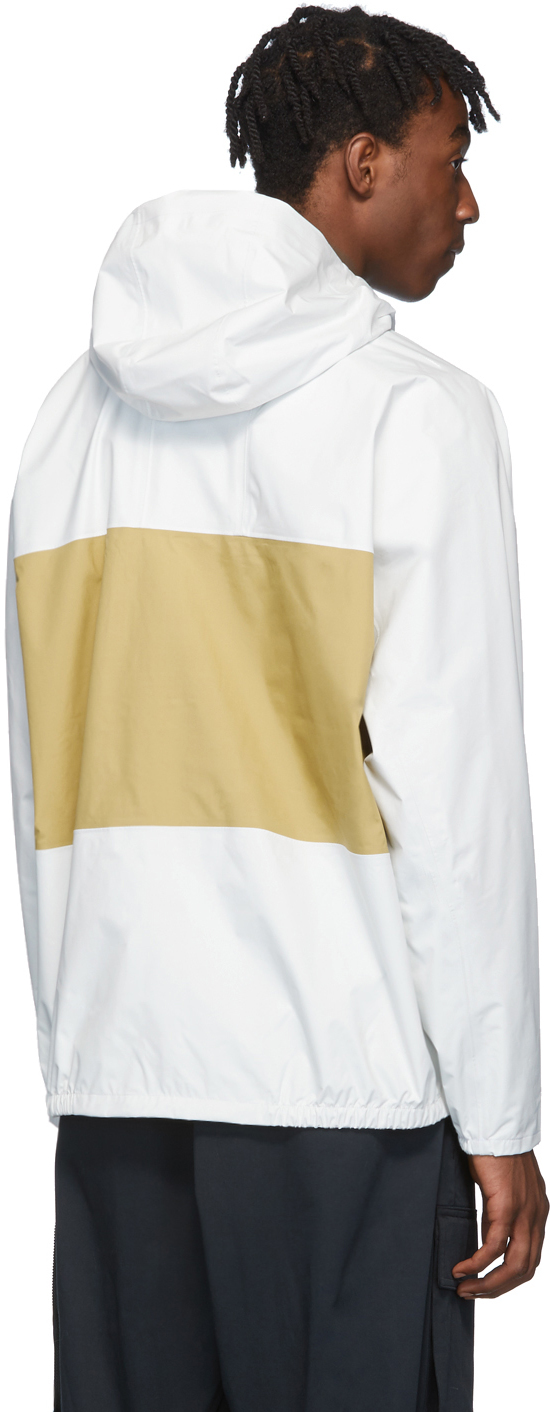 nike yellow rain jacket