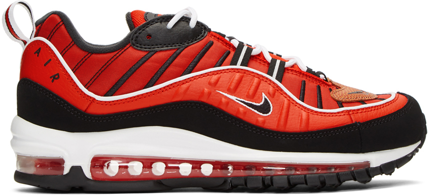 air max 98 black and red