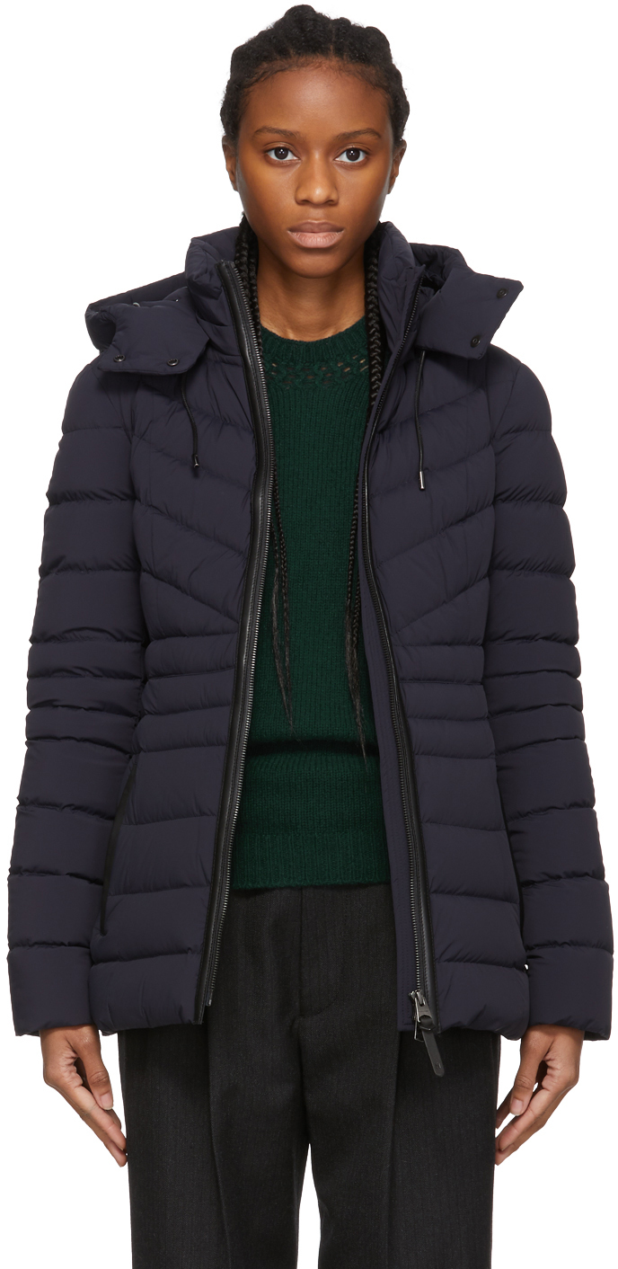 Mackage Navy Down Patsy Jacket SSENSE Canada