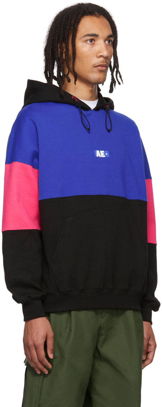 ader error blue hoodie