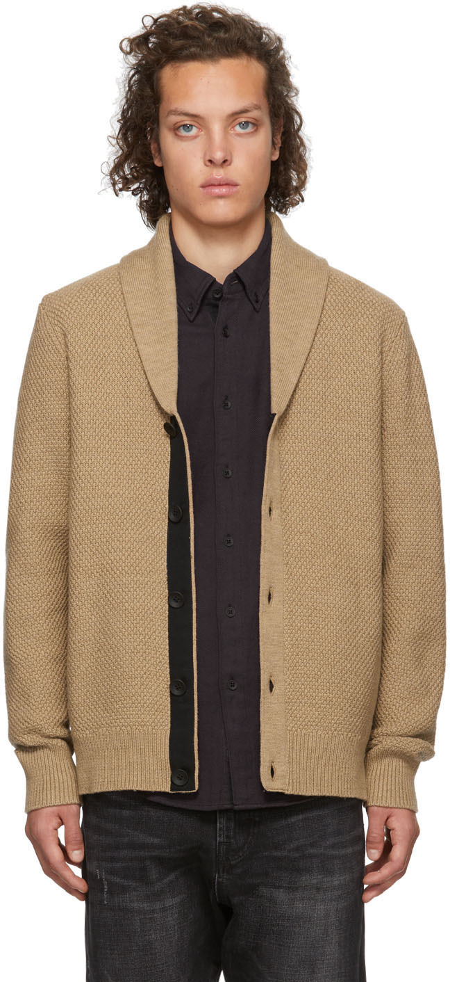 rag and bone shawl collar cardigan