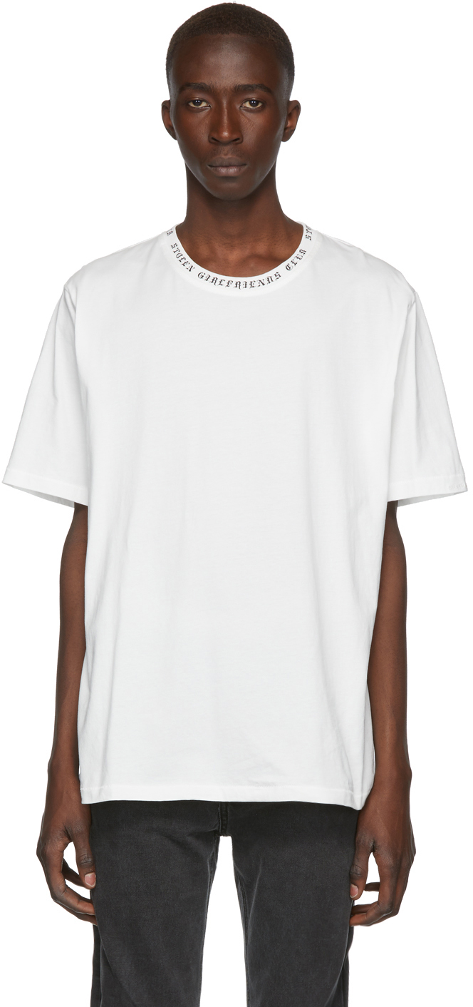 Stolen Girlfriends Club: White Mean Streets T-Shirt | SSENSE