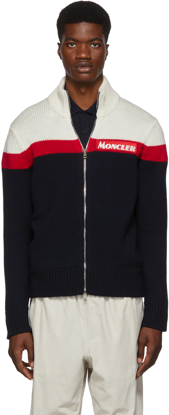 moncler zip sweater
