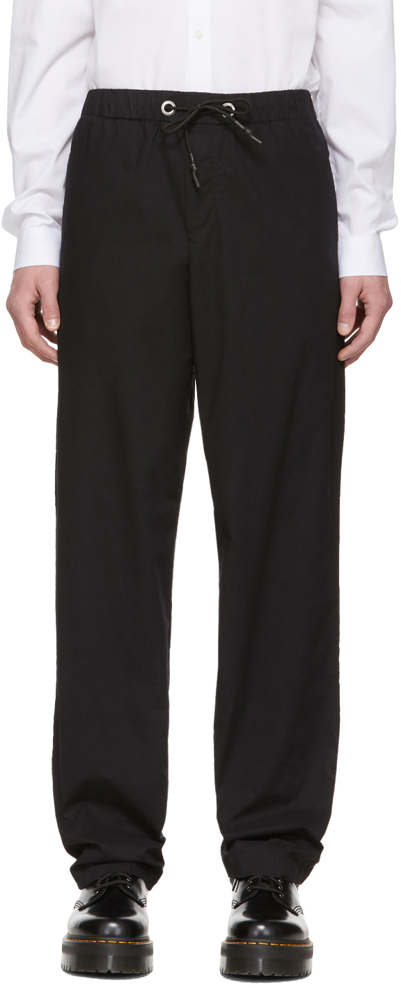 Black McQ Swallow Loose Trousers