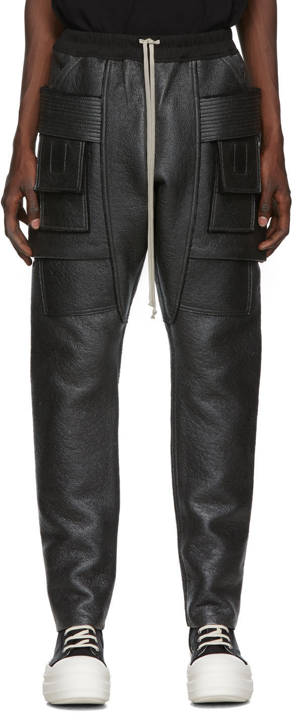 rick owens creatch cargo shorts