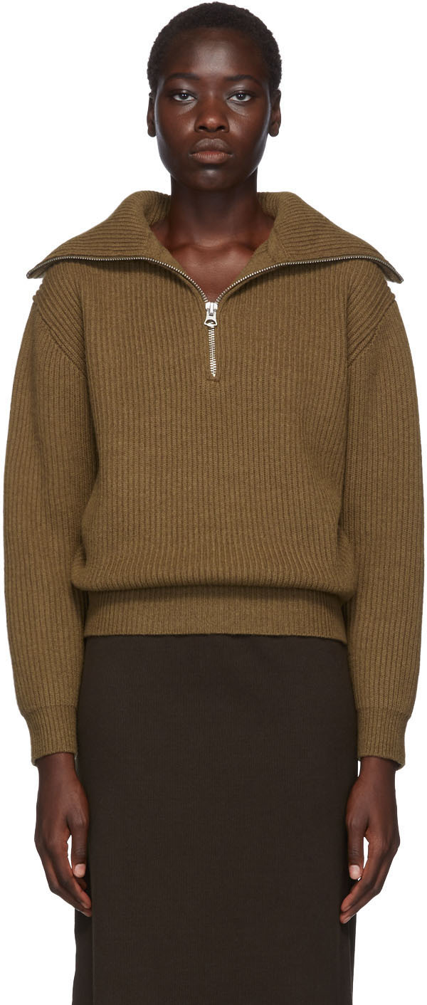 Acne studios fuller half zip sweat Clearance