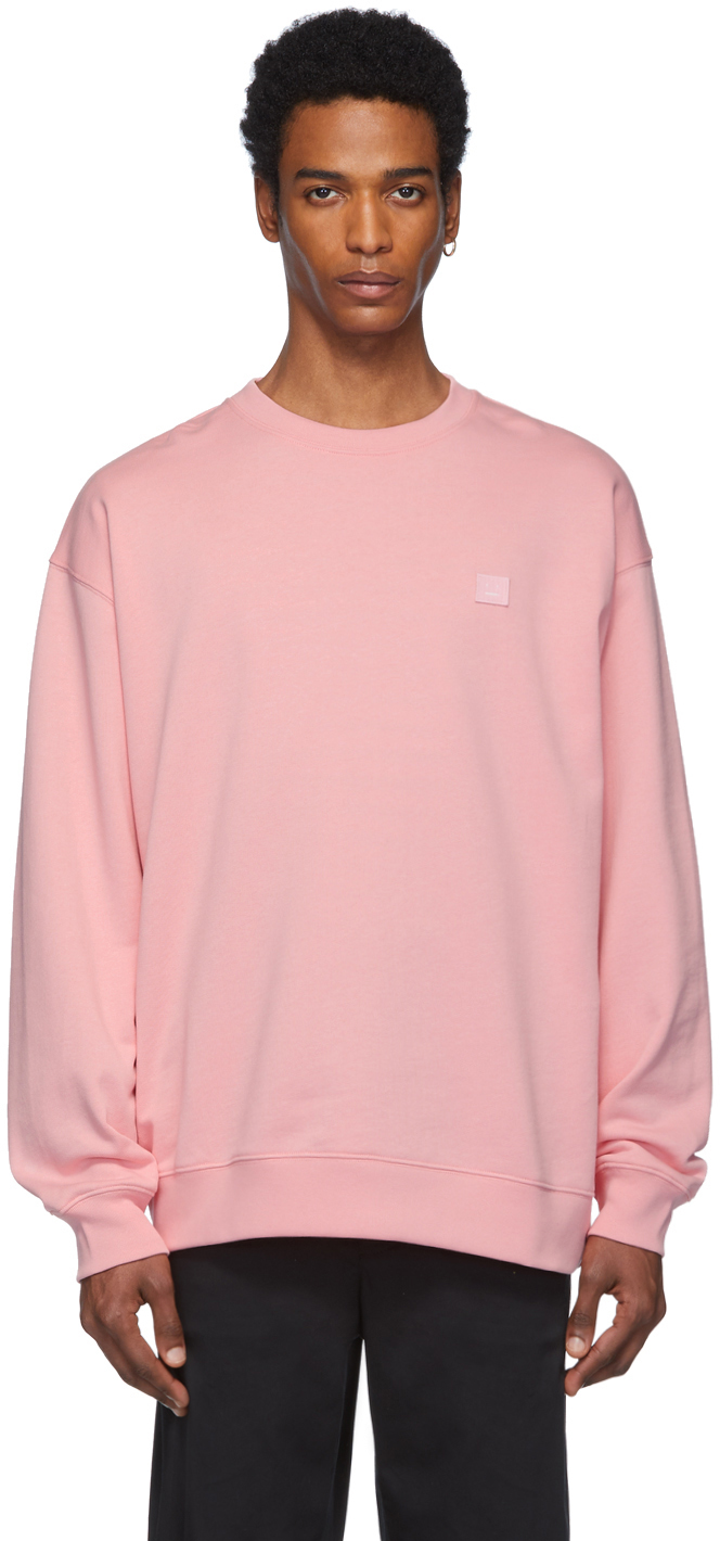 acne pink sweatshirt