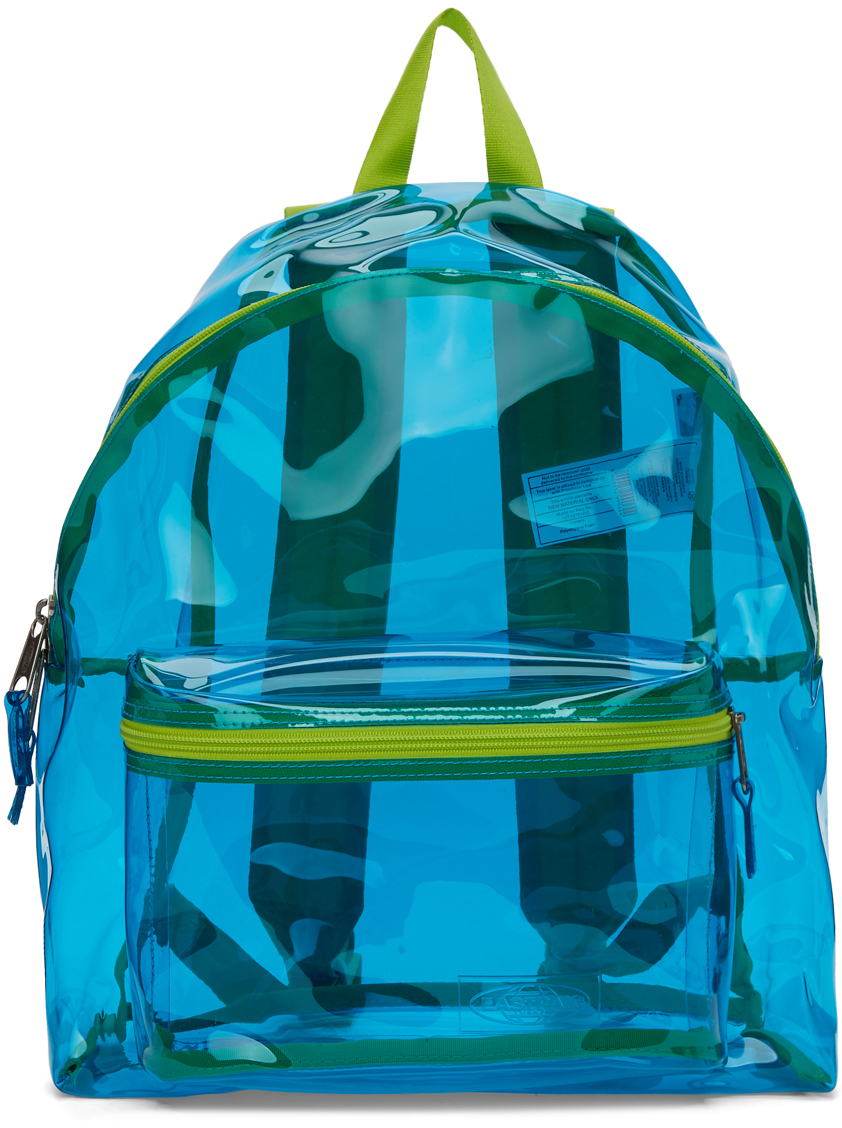 eastpak blue backpack