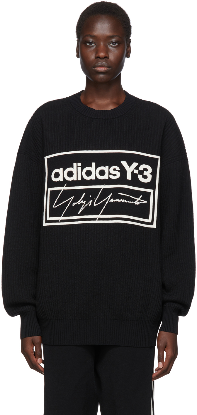 シルバー/レッド 美品 Y-3 Tech knit Crew Sweater Black - 通販