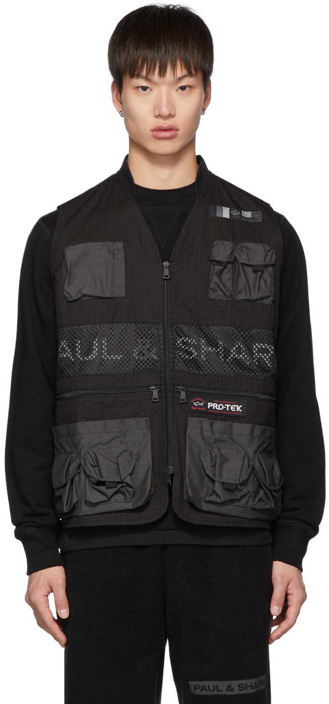 paul and shark black jacket