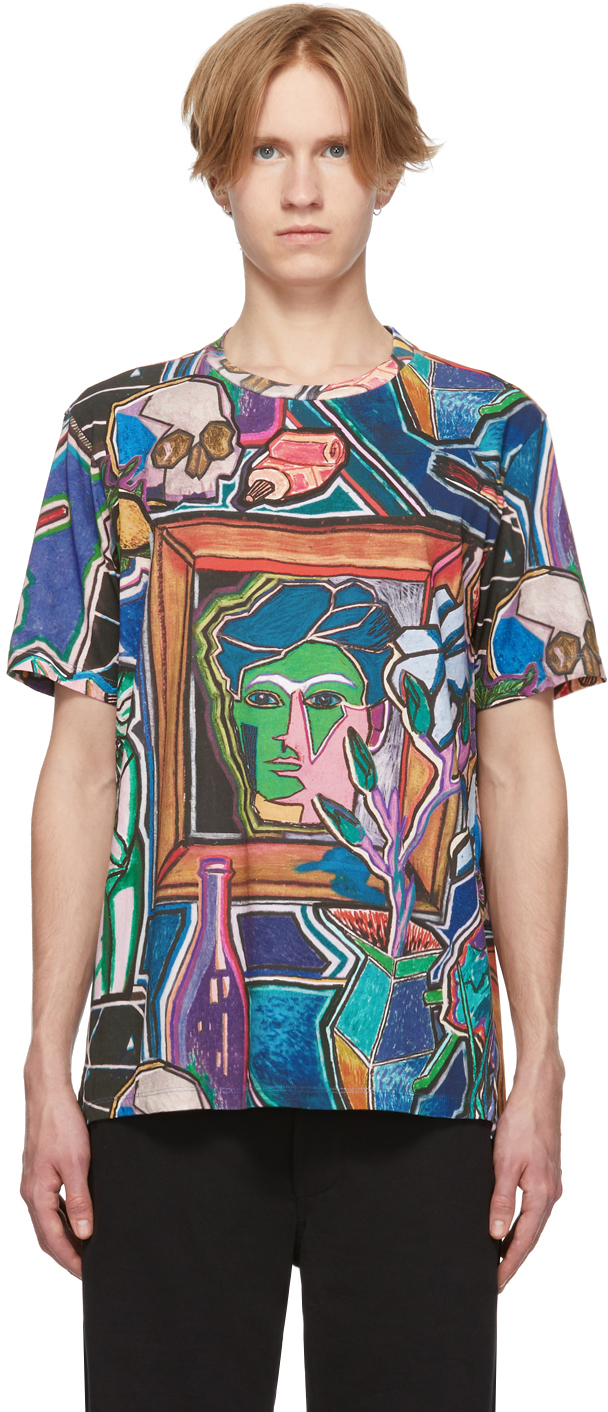 Paul Smith: Multicolor Artist Studio T-Shirt | SSENSE